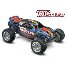 Traxxas Nitro Rustler 2WD RTR w/Fast Charger